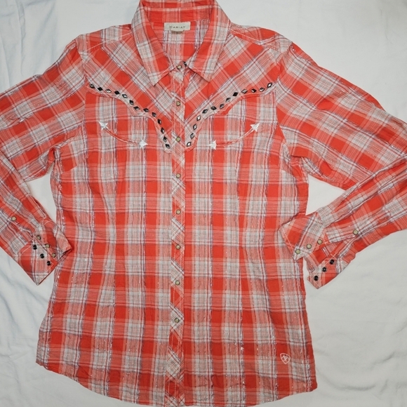 Ariat orange Silver - Picture 11 of 12